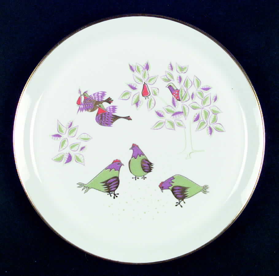 Twelve Days of Christmas Dinner Plate by Shenango-1
