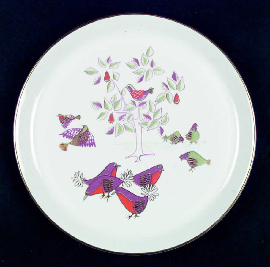 Twelve Days of Christmas Dinner Plate by Shenango-1
