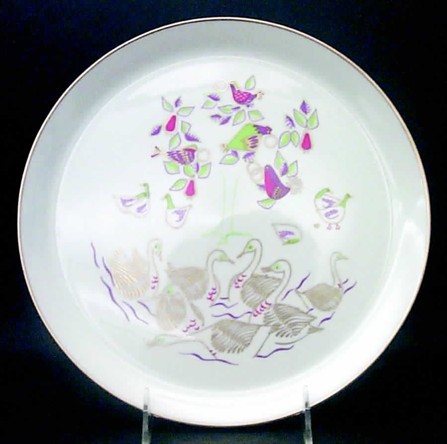 Twelve Days of Christmas Dinner Plate by Shenango-1