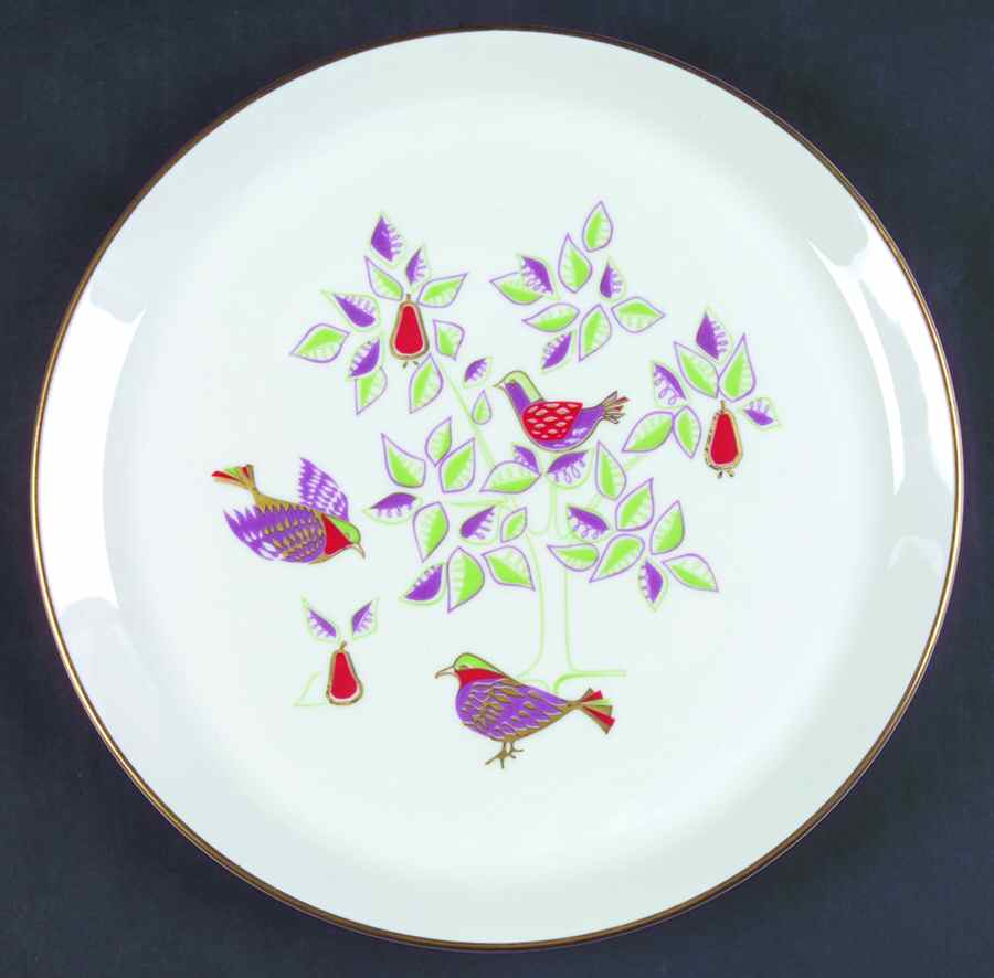 Twelve Days of Christmas Dinner Plate by Shenango-1