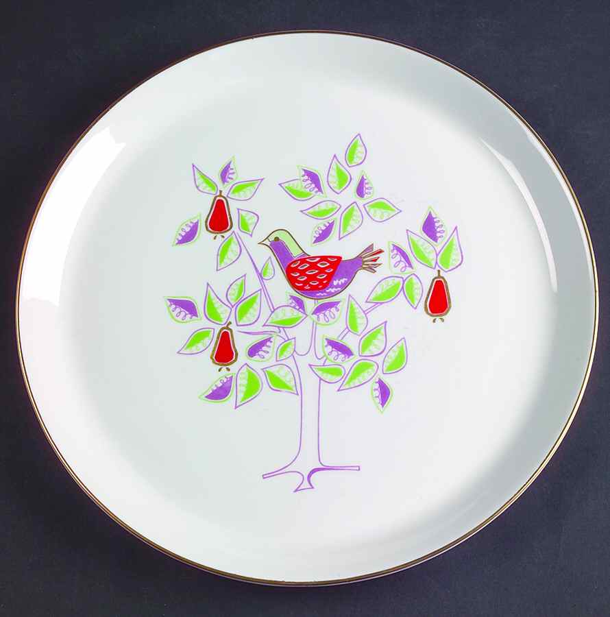 Twelve Days of Christmas Dinner Plate by Shenango-1