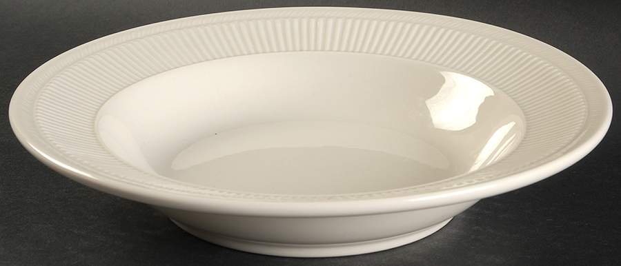 Staffordshire Large Rim Soup Bowl by Shenango-1