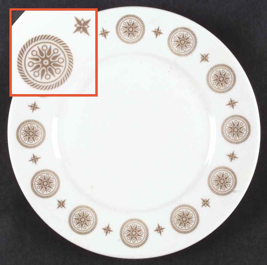 SHO40 Dinner Plate by Shenango-1