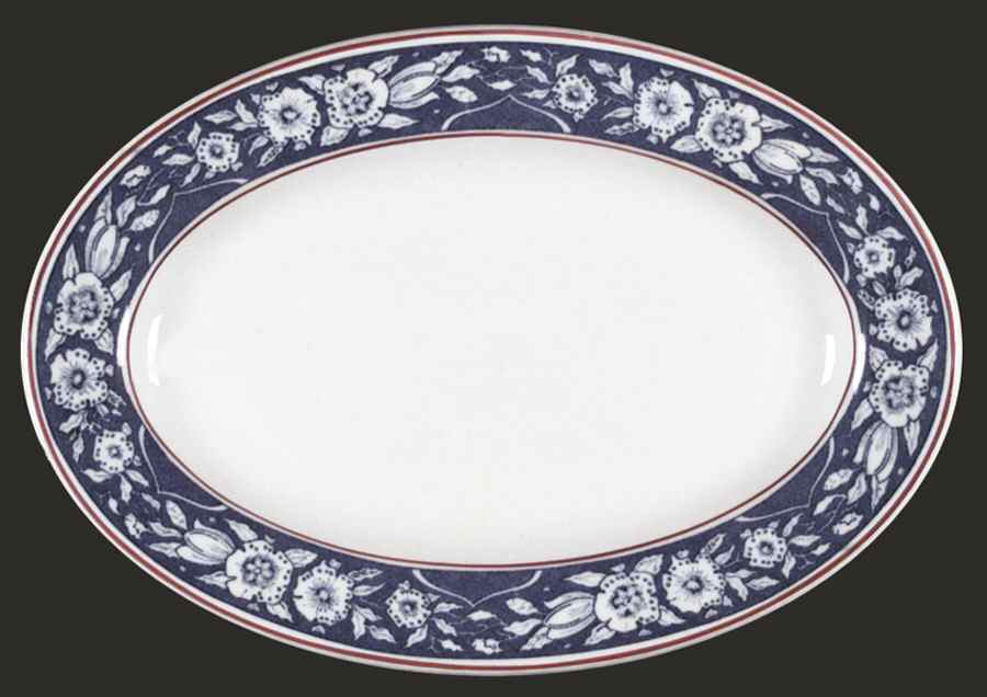 Raleigh 12" Oval Serving Platter by Shenango-1