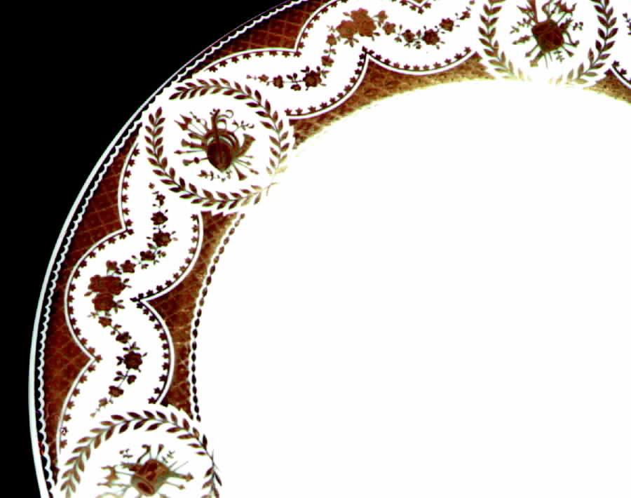 SHO43 Dinner Plate by Shenango-1