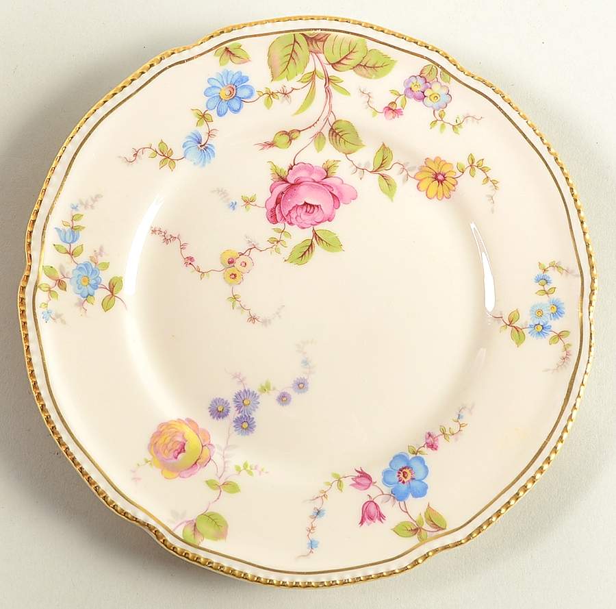 Sunnyvale Gold (Gold Trim) Bread & Butter Plate by Shenango-1
