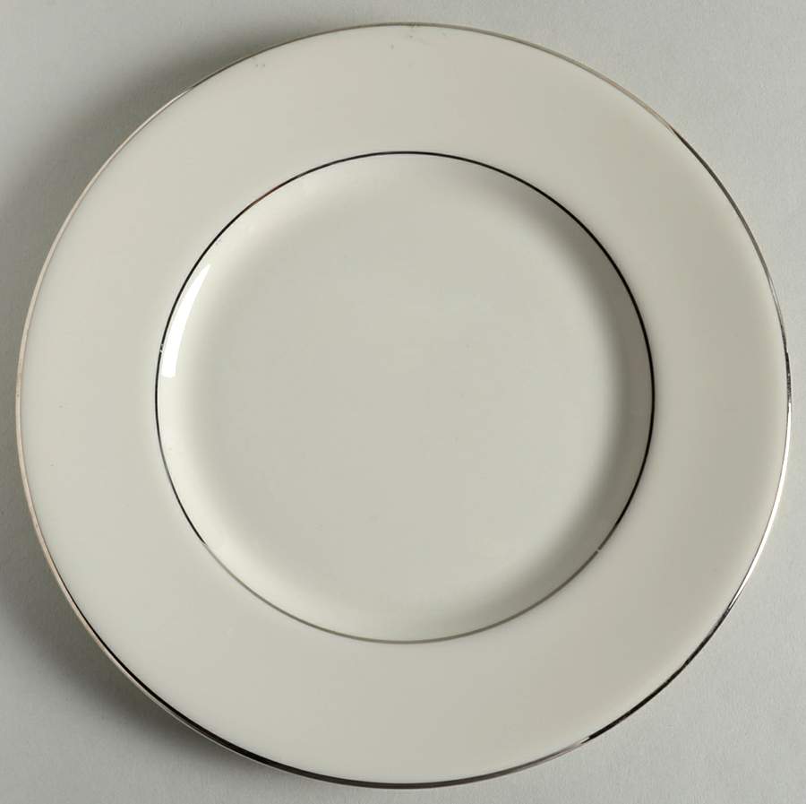 Wedding Band Salad Plate by Shenango-1