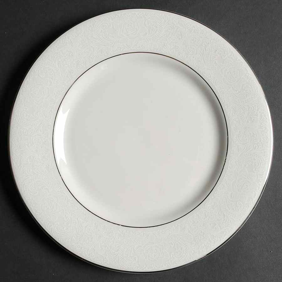 Wedding Lace Salad Plate by Shenango-1