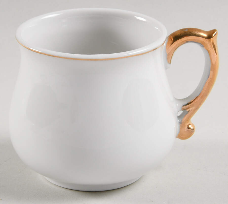 Golden Heirloom 2 Pc Pot de Creme No Lid by Shafford-1