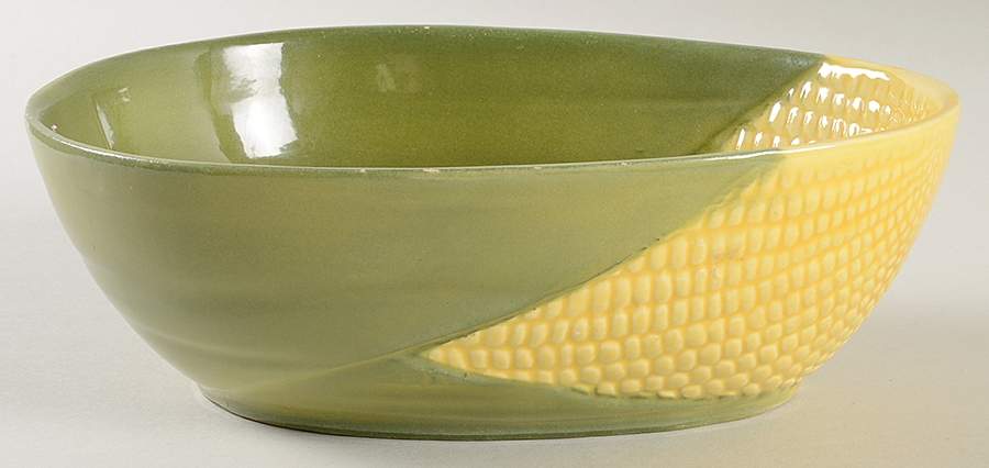 Corn King 9" Oval Vegetable Bowl by Shawnee-1