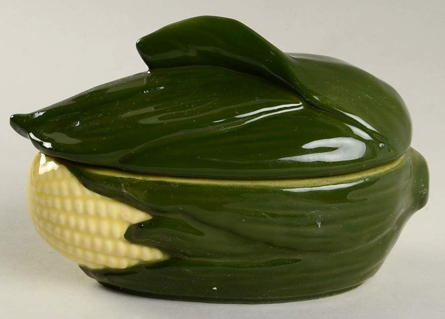 Corn Queen Individual Casserole & Lid by Shawnee-1