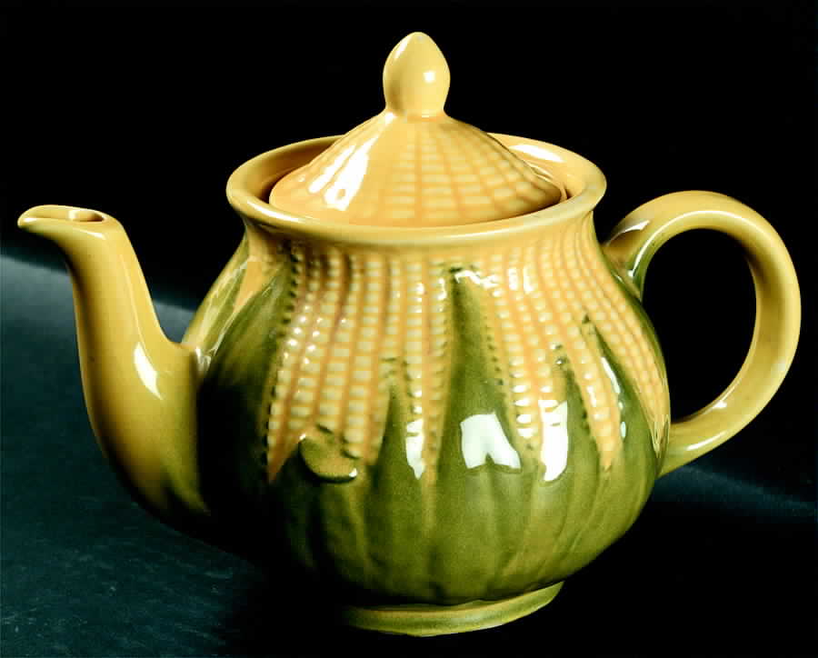 Corn Queen Teapot & Lid by Shawnee-1