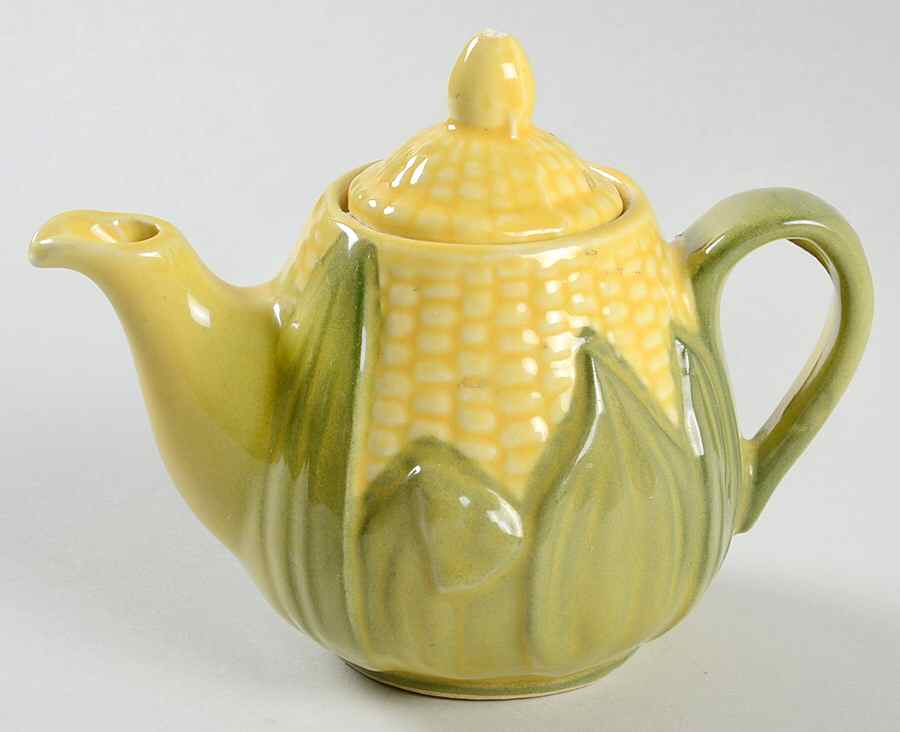 Corn Queen Mini Teapot & Lid by Shawnee-1
