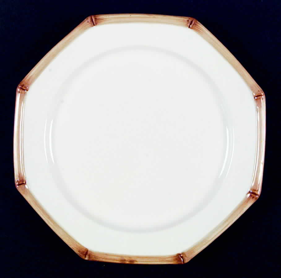 Bamboo Decorated Dinner Plate by Sigma-1