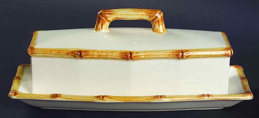 Bamboo Decorated 1/4 Lb Covered Butter by Sigma-1