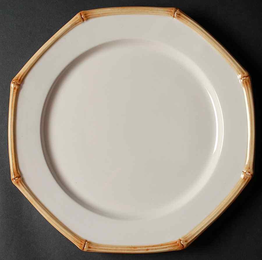 Bamboo Decorated 12" Chop Plate (Round Platter) by Sigma-1