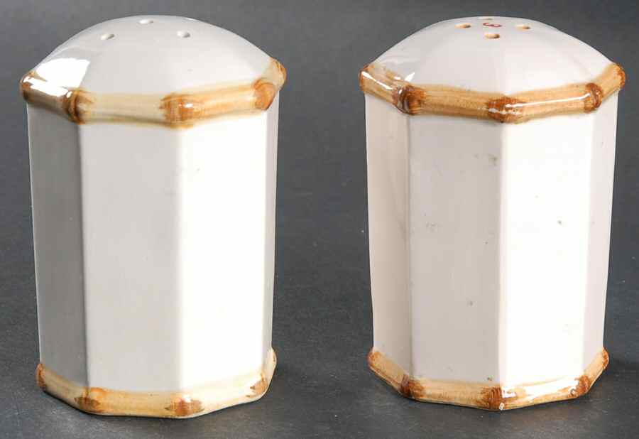 Bamboo Decorated Salt & Pepper Set by Sigma-1