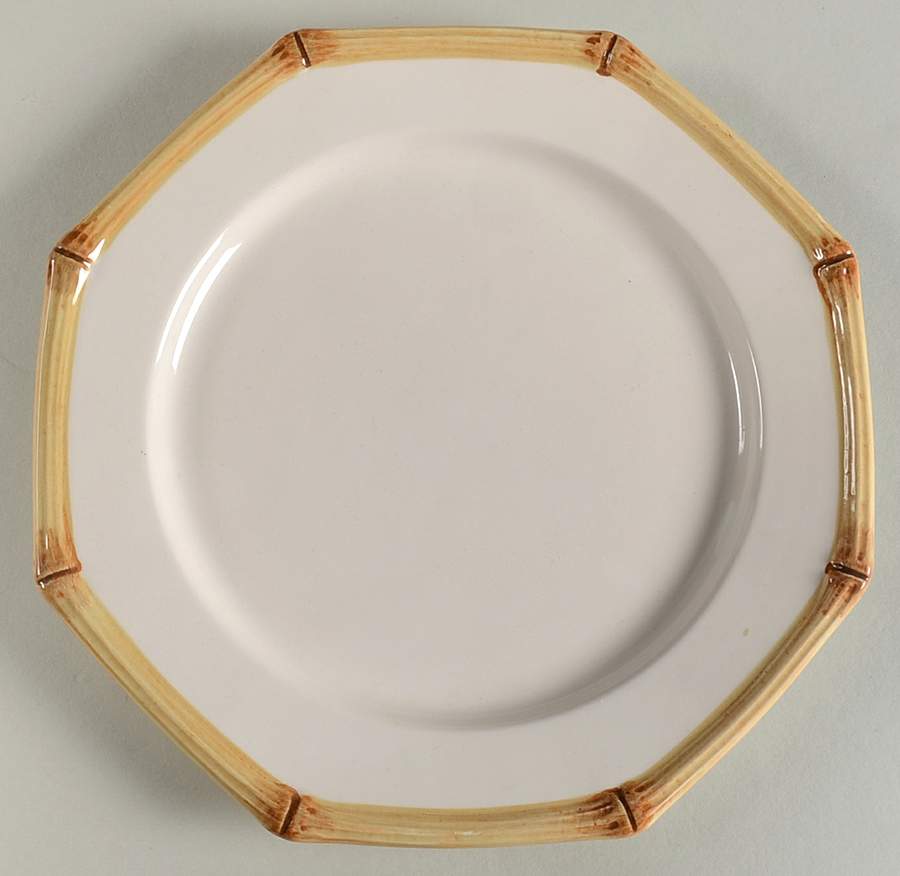 Bamboo Decorated Salad Plate by Sigma-1