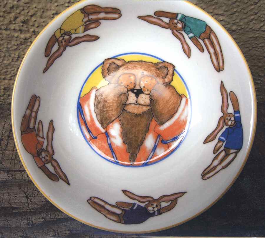 Bearly Awake Coupe Cereal Bowl by Sigma-1