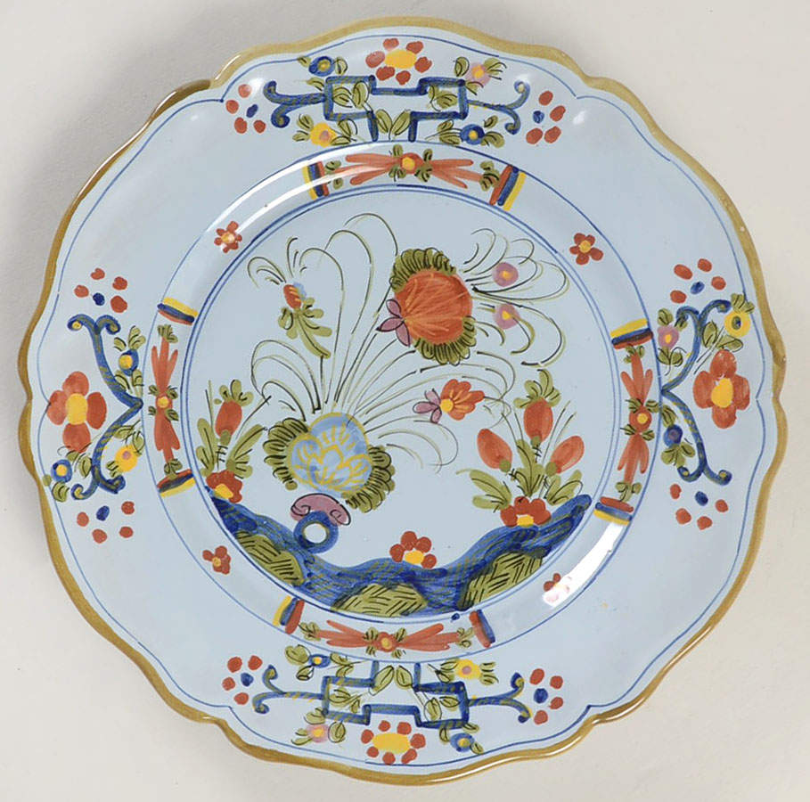 Carnation Luncheon Plate by Sigma-1