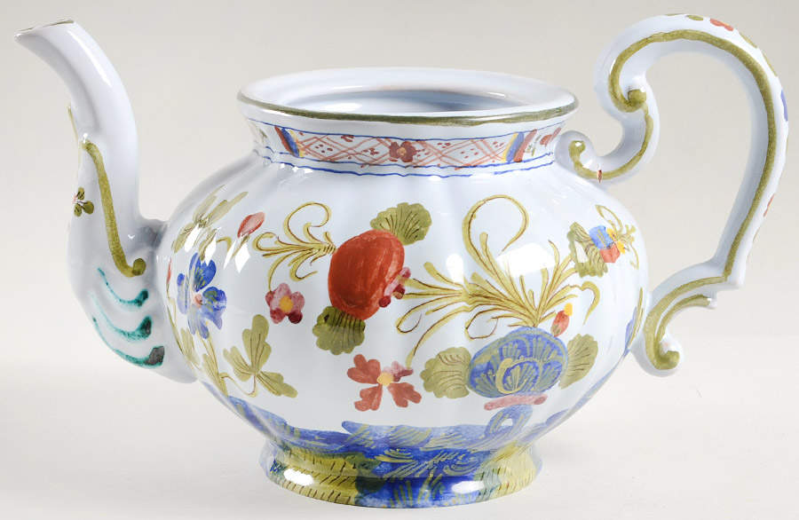 Carnation Teapot No Lid by Sigma-1
