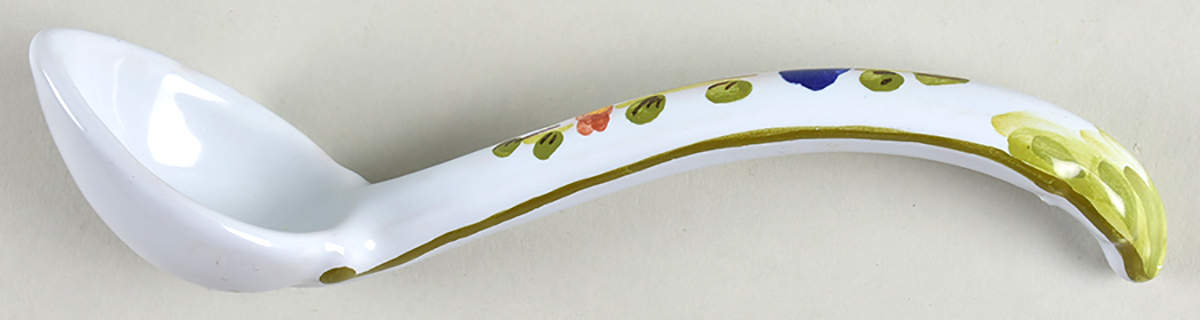 Carnation Gravy Ladle Solid Piece by Sigma-1