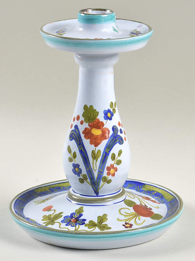 Carnation 7" Candlestick by Sigma-1