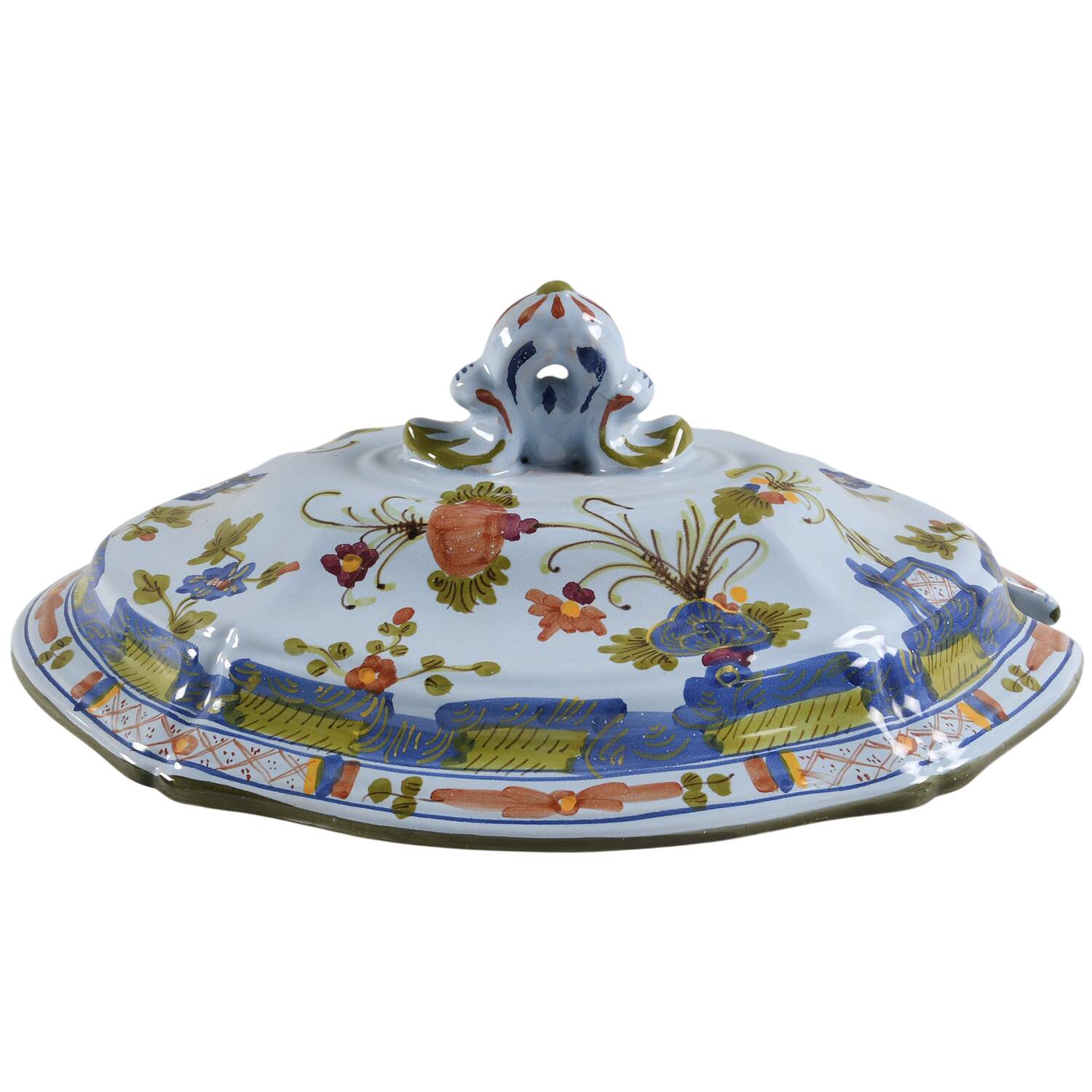 Carnation Lid for Oval Tureen by Sigma-1