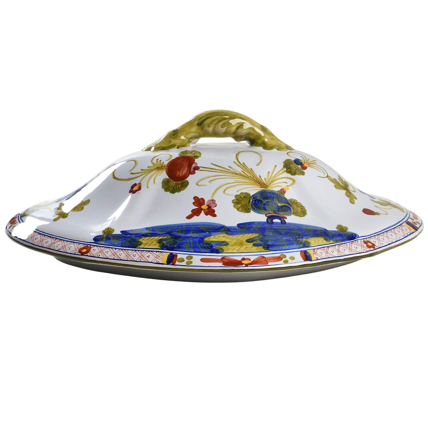 Carnation Lid for Oval Tureen by Sigma-1