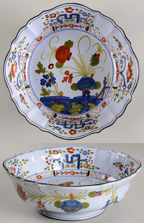 Carnation 10" Round Vegetable Bowl by Sigma-1