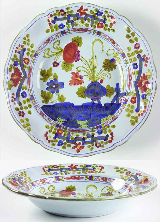 Carnation Large Rim Soup Bowl by Sigma-1
