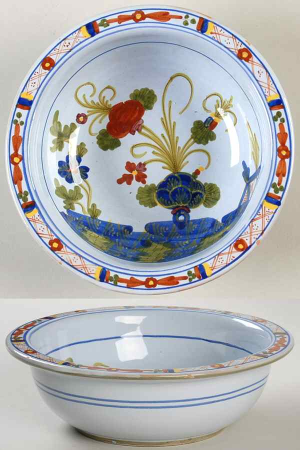 Carnation Rim Cereal Bowl by Sigma-1