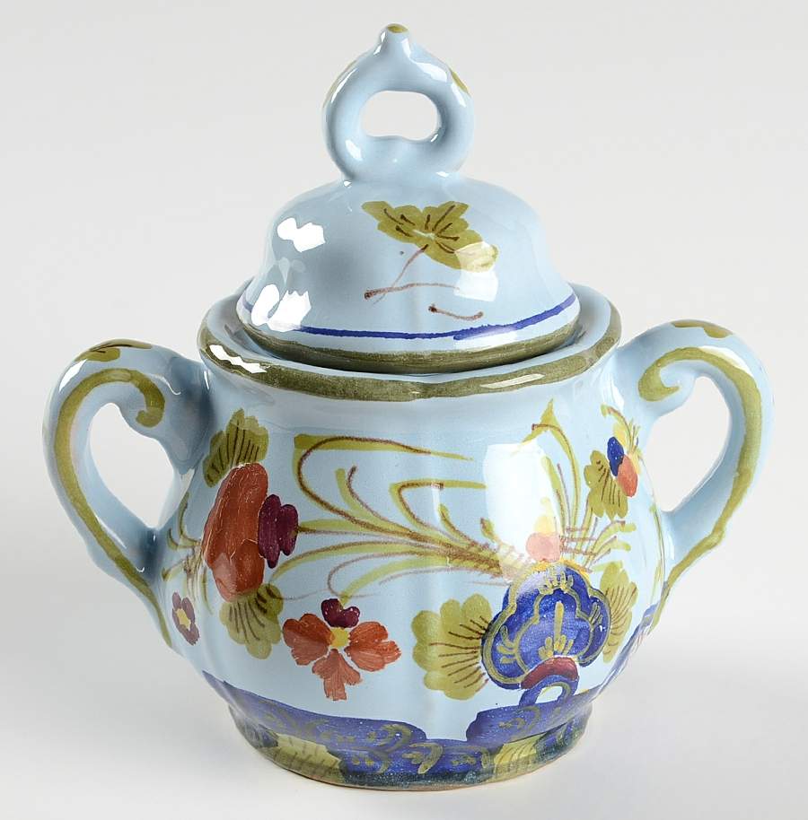 Carnation Sugar Bowl & Lid by Sigma-1