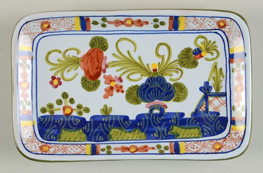 Carnation 6" Rectangular Tray by Sigma-1