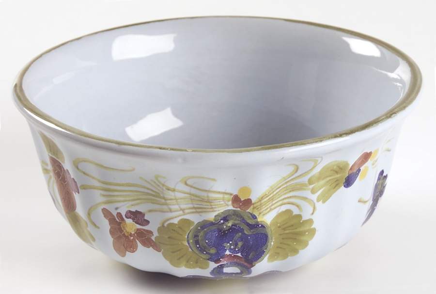Carnation Cranberry Bowl by Sigma-1