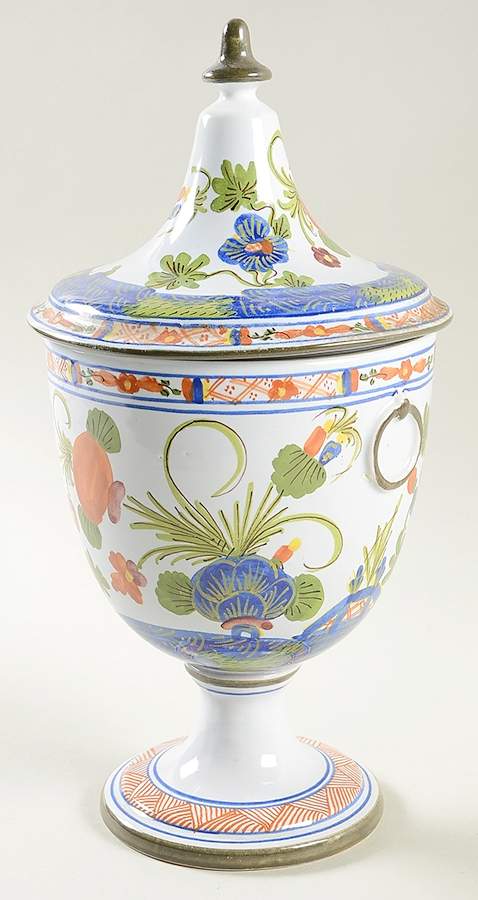 Carnation Vase/Urn & Lid by Sigma-1