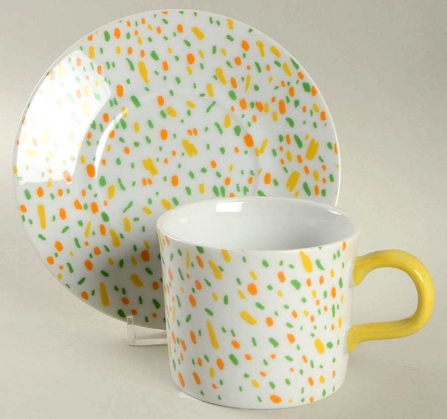 Forever Thine Flat Cup & Saucer Set by Sigma-1