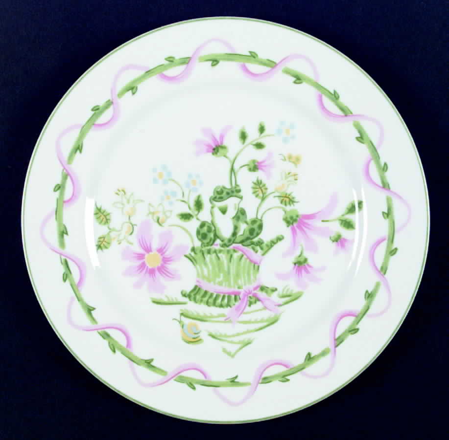 Frog Bouquet Dinner Plate by Sigma-1