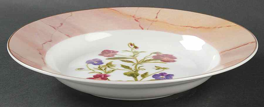 Irish Garden Large Rim Soup Bowl by Sigma-1