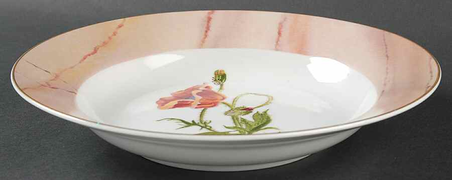 Irish Garden Large Rim Soup Bowl by Sigma-1