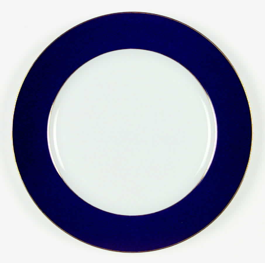 King Frederick Cobalt Blue Dinner Plate by Sigma-1