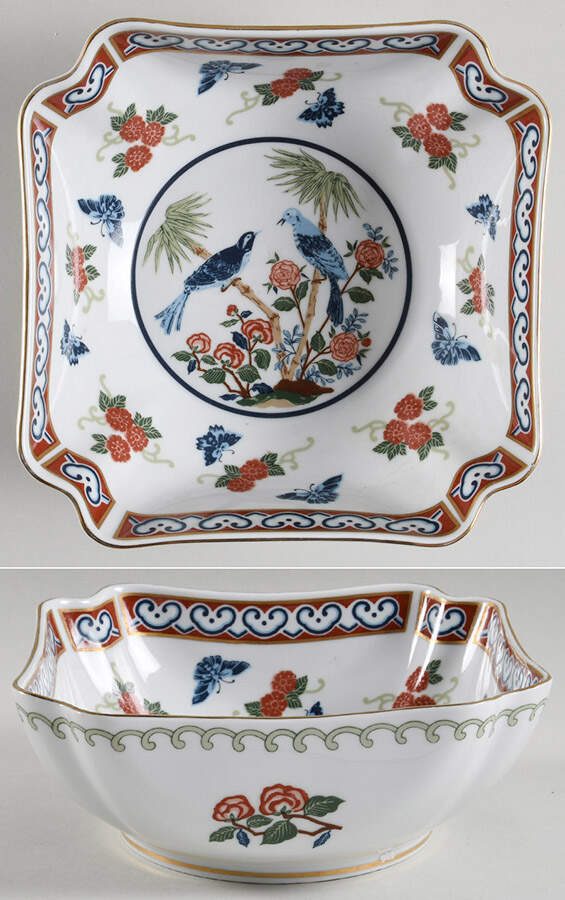 Mikado 8" Square Vegetable Bowl by Sigma-1