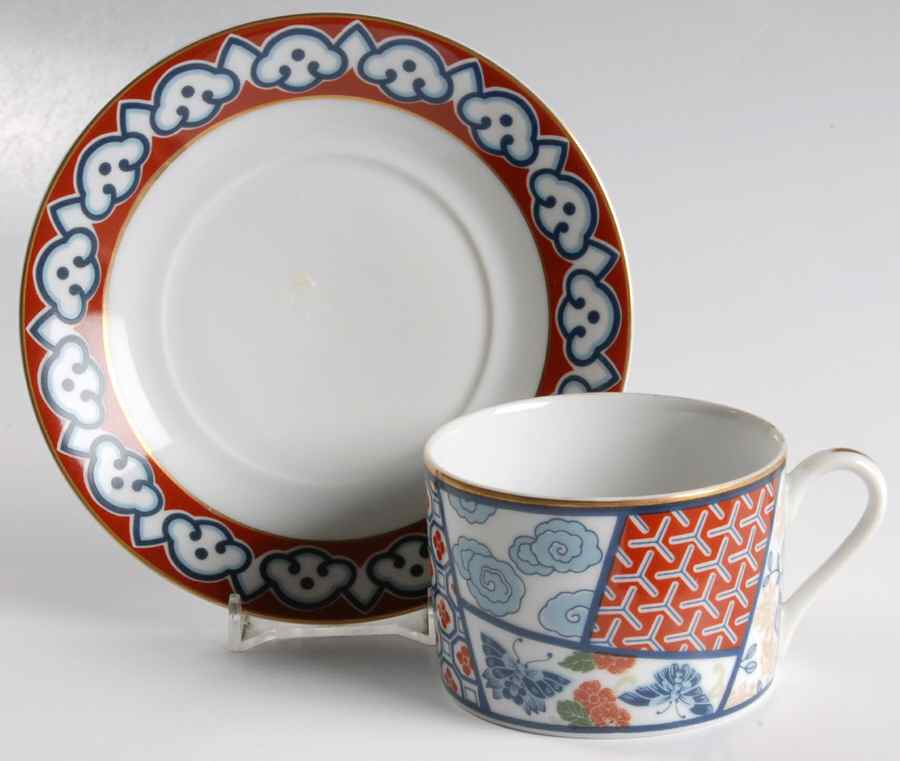 Mikado Flat Cup & Saucer Set by Sigma-1