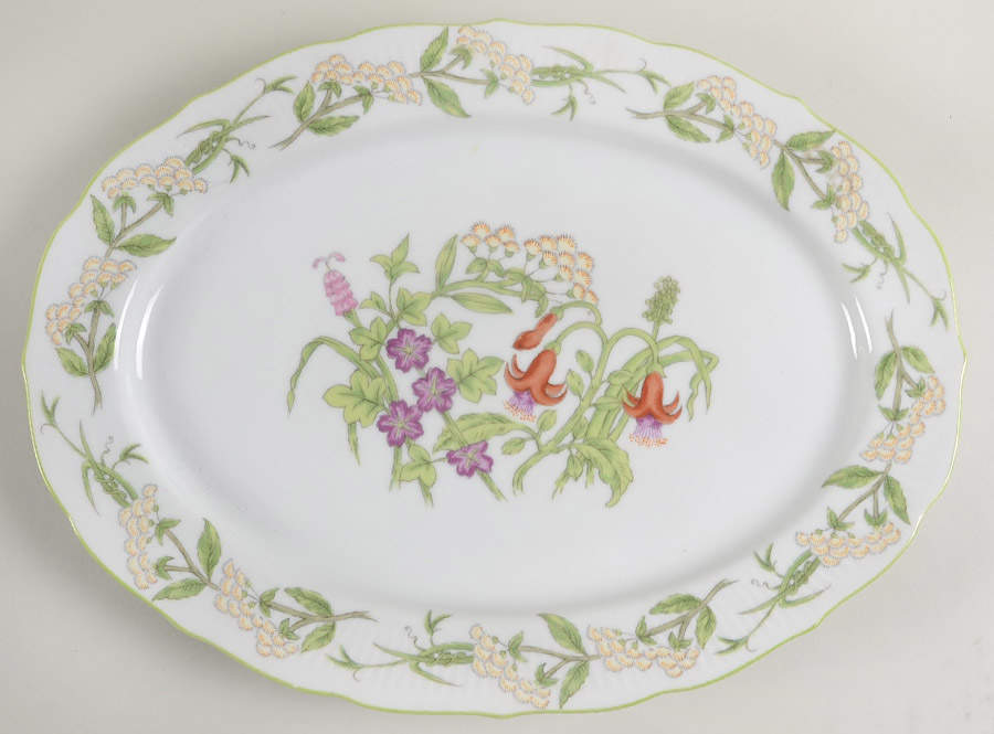 Mimosa 14" Oval Serving Platter by Sigma-1