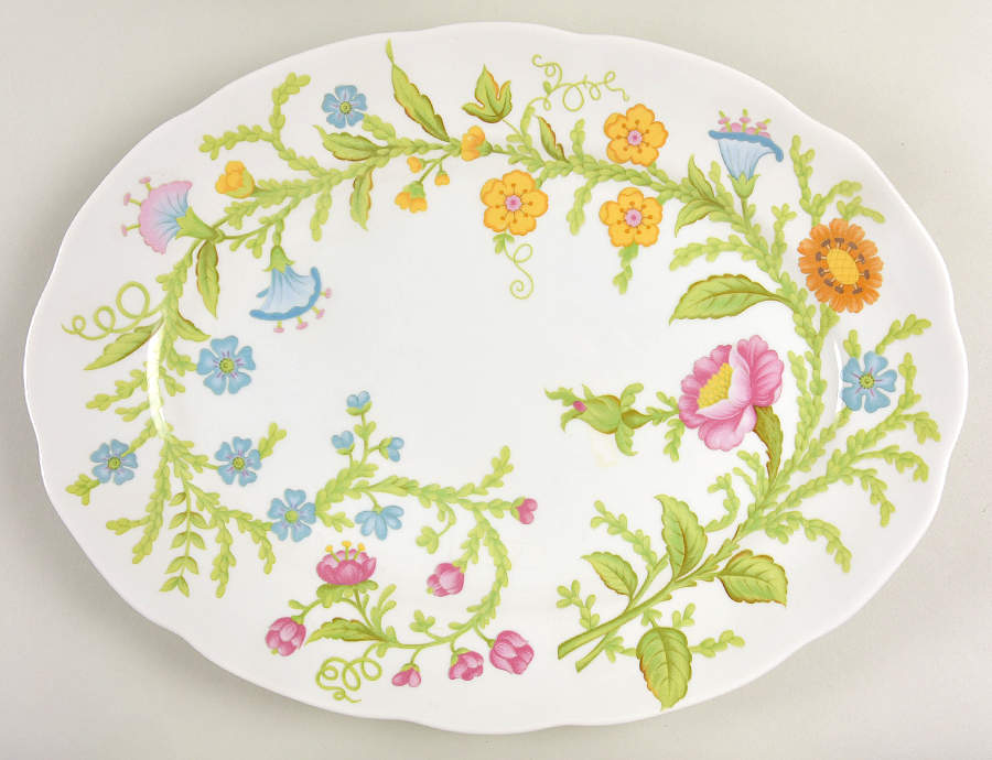 Monticello 14" Oval Serving Platter by Sigma-1