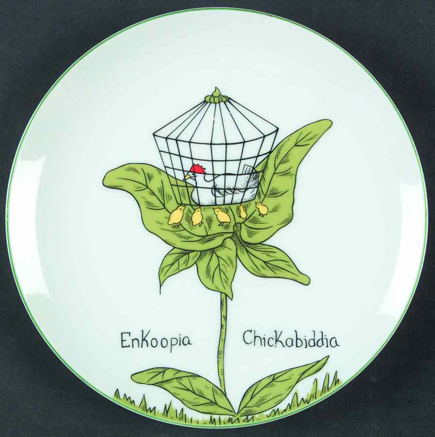 Nonsense Salad Plate by Sigma-1
