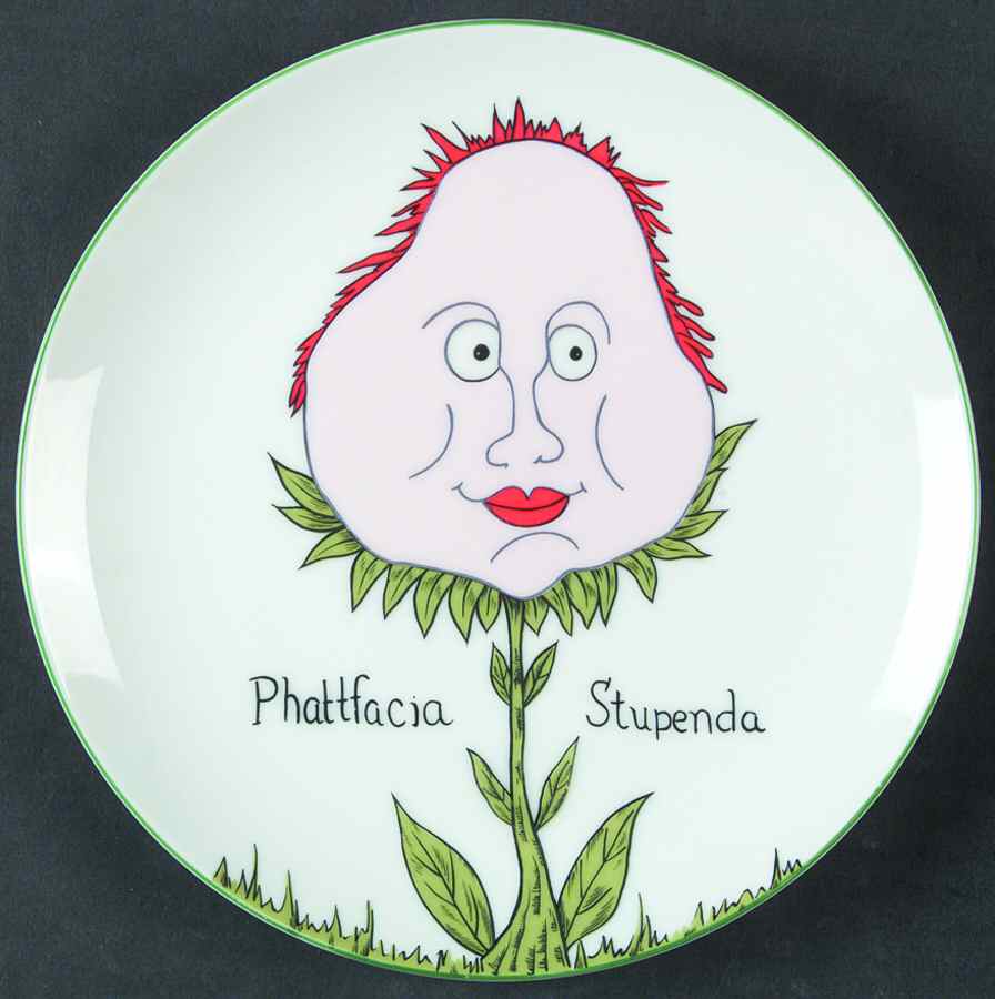Nonsense Salad Plate by Sigma-1