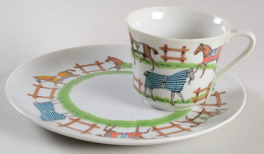 Paddock Snack Plate & Cup Set by Sigma-1