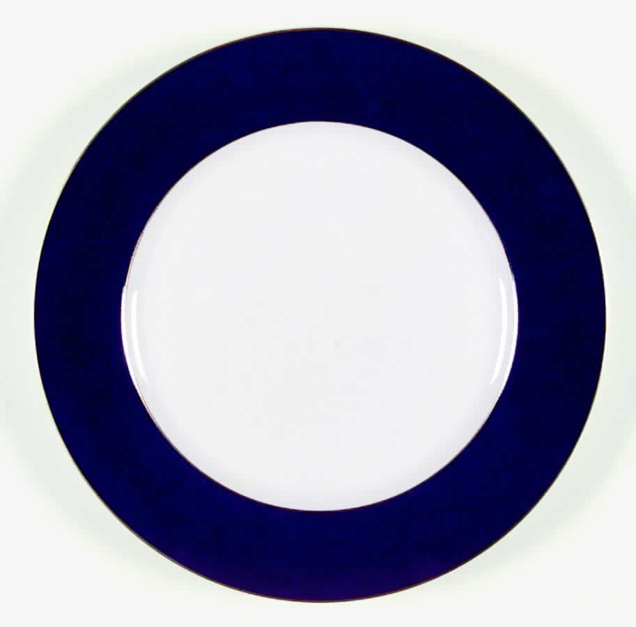 Pennon Blue Dinner Plate by Sigma-1