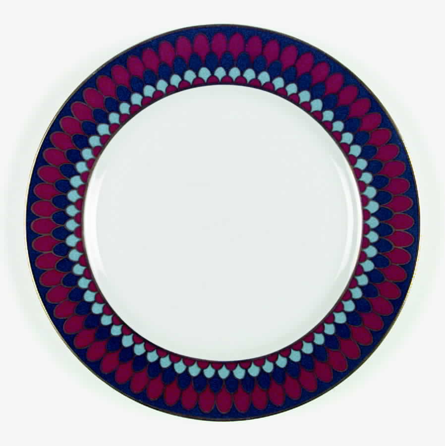Pennon (Multicolor) Dinner Plate by Sigma-1